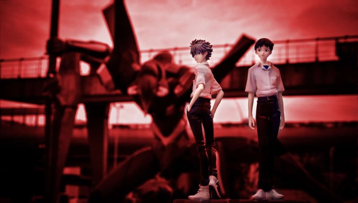 新世纪福音战士新剧场版 奖品校服人偶“碇真嗣”