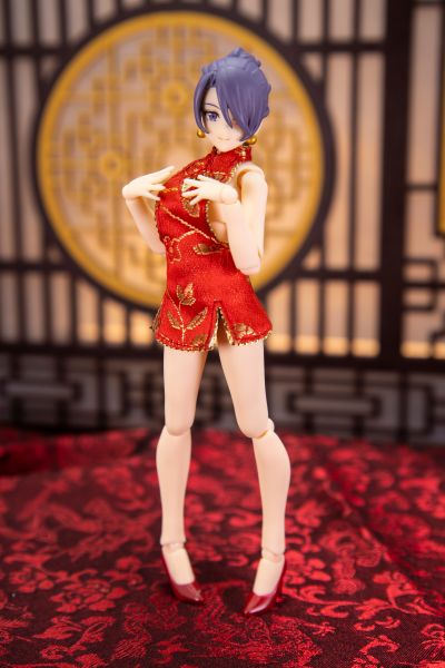 figma#569 女性素体 (末花)  与 短旗袍裝