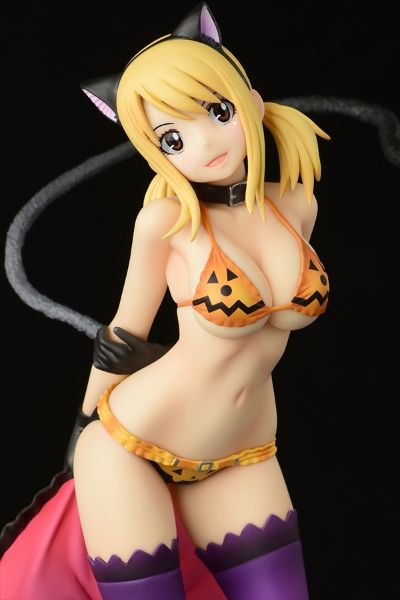 妖精的尾巴 露西・哈特菲利亚 万圣节猫 Gravure_Style-
