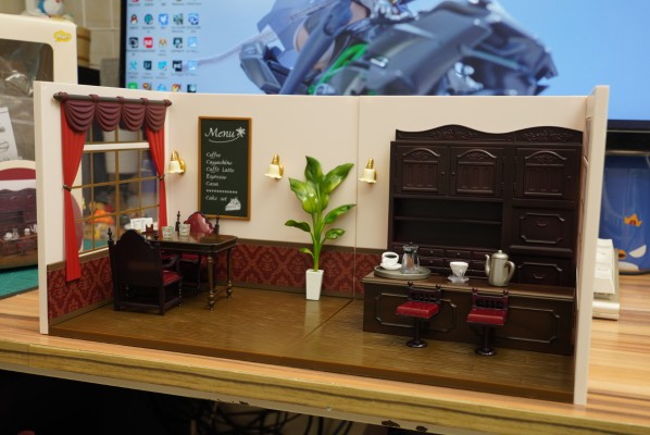 粘土人场景系列 #09 咖啡厅 B场景