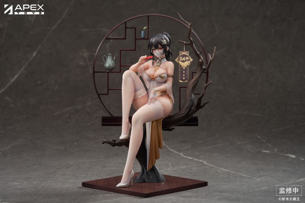 虾米大模王 夏芈「幸」相逢 旗袍 踏雪