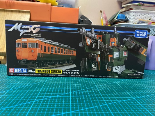 变形金刚大师级 合体系列 MPG-04  列车部队 原野号