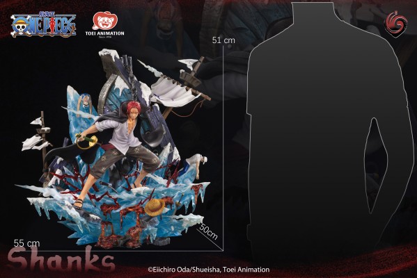 航海王 红发·杰克斯 1/6 雕像