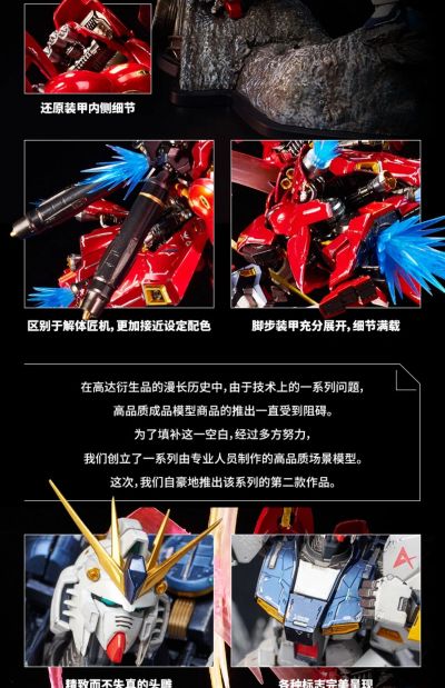 BNFIGURE DX 高达系列第二作 Nu高达大战沙扎比