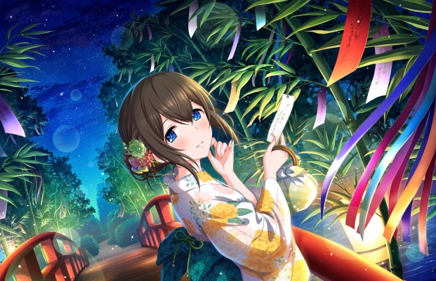 偶像大师灰姑娘女孩 鹭泽文香 星祭之夜