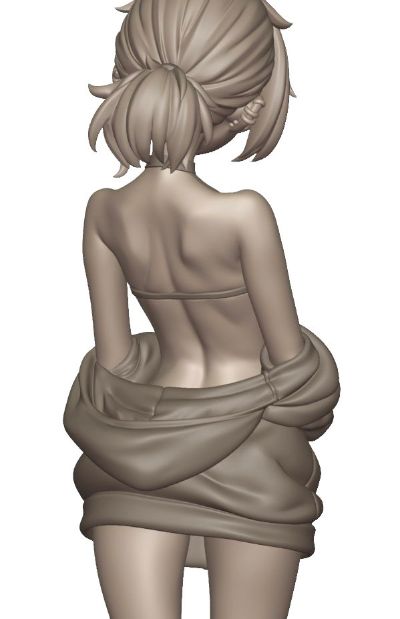 隔壁的手办原型师 羽喰飞泷 连帽衫泳装