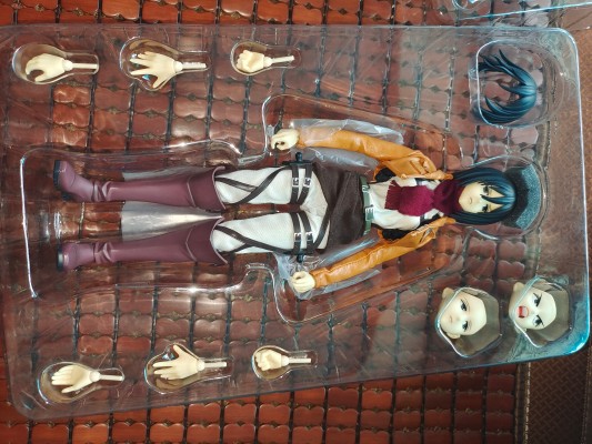 仿真可动角色#648 进击的巨人 三笠·阿克曼 初回生産限定仕様