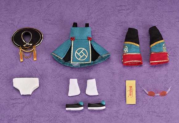 粘土娃 服装套组 中华风 僵尸双胞胎：生姜