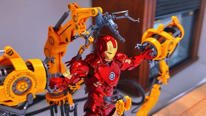 钢铁侠2 钢铁侠 4号装甲+拆甲台