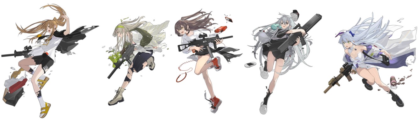 少女前线 HK416 白色尼格罗尼