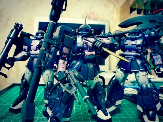 ROBOT魂＜机动战士系列＞ MSV MS-06R-1A 高机动型渣古II ver. A.N.I.M.E. ～黑色三连星～