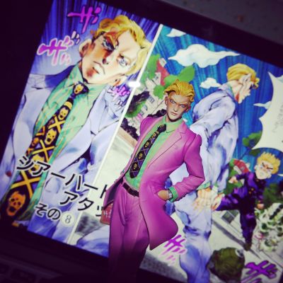 雕像传说 JoJo的奇妙冒险 第四部 30.吉良吉影〈原型・彩色监修／荒木飞吕彦〉