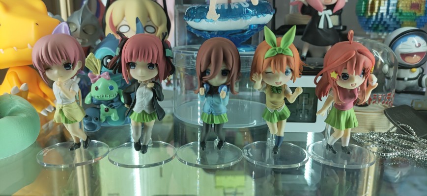 迷你手办系列 五等分的新娘∬ 中野三玖 生气 PLUM限定