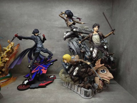 UPMAOT-01 进击的巨人 艾伦、三笠、阿尔敏