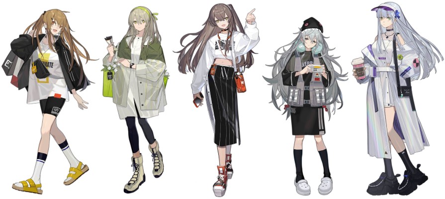 少女前线 HK416 白色尼格罗尼