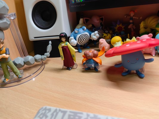 宝可梦比例世界 关都地区 莉佳+臭臭花+霸王花