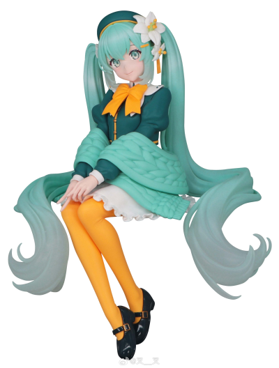 压泡面 初音未来 花仙子 百合花