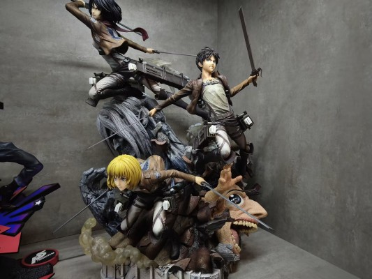 UPMAOT-01 进击的巨人 艾伦、三笠、阿尔敏