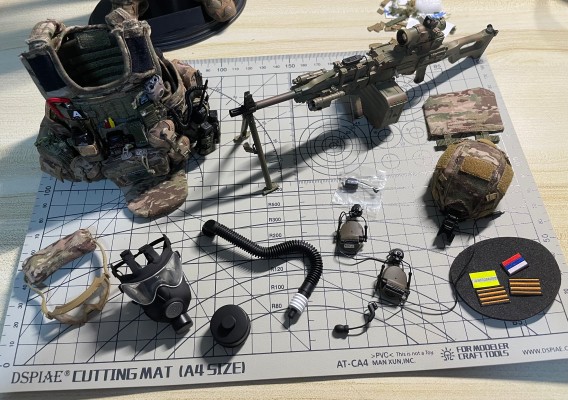 NO.78092 俄罗斯联邦安全局 阿尔法小组 机枪手