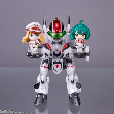 TINY SESSION 超时空要塞F VF-25F 弥赛亚女武神（早乙女有人专用）+兰花+雪莉 -金属色-