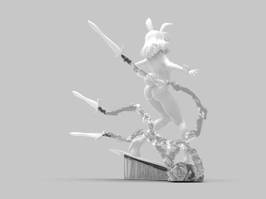 DAICONⅣ片头动画中的女孩 · 40周年纪念