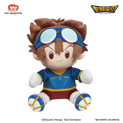 数码宝贝 排排坐大玩偶太一