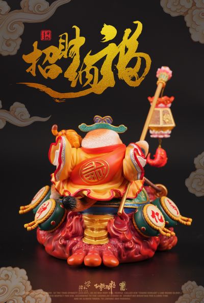 财神猫 多财多亿 雕像