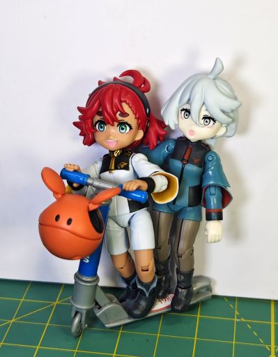 AQUA SHOOTERS 机动战士高达 水星的魔女 斯莱塔+米奥莉奈