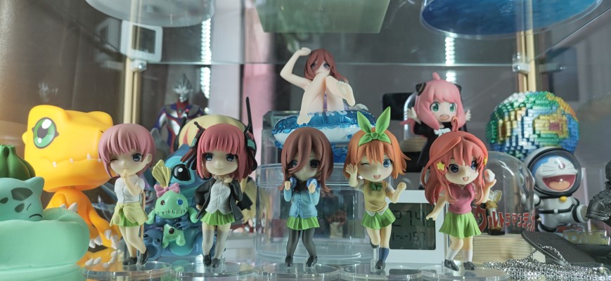 迷你手办系列 五等分的新娘∬ 中野三玖 生气 PLUM限定