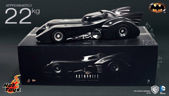 MMS170 蝙蝠侠1989 蝙蝠车 珍藏品