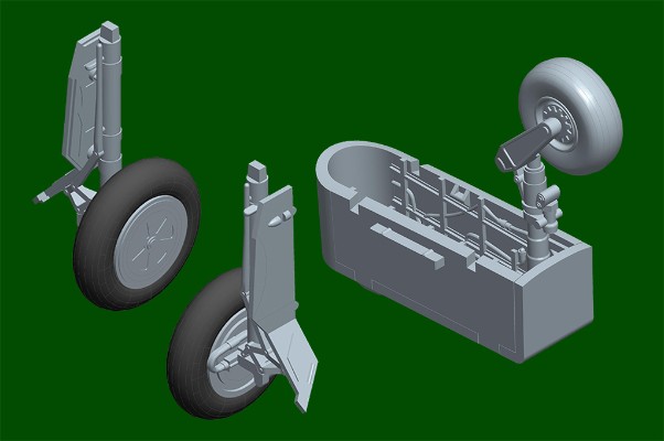 编号:02824 1/48 军用飞机系列 中国歼教-7教练机
