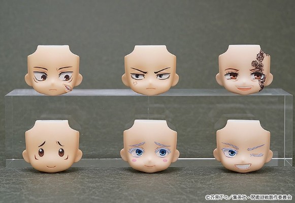 粘土人配件系列 咒术回战 表情替换件 咒术回战01