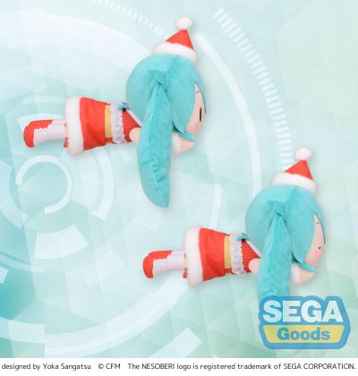 初音未来系列 可爱软绵绵玩偶 趴趴 M尺码 圣诞节2023