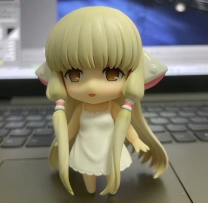 粘土人#2053 人形电脑天使心 小叽