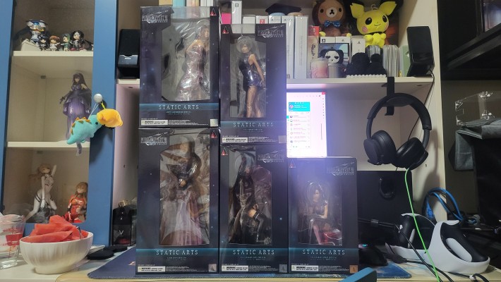 STATIC ARTS 最终幻想7 重制版 爱丽丝·盖恩斯巴勒 - 礼服 -