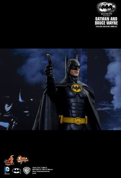 MMS294 蝙蝠侠归来 蝙蝠侠+布鲁斯·韦恩 珍藏人偶套装