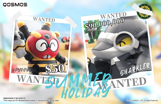 QOSMOS 铁甲小宝系列 第二弹：鲨鱼辣椒+蜘蛛侦探