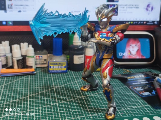 布鲁可超动积木人-传奇版   泽塔奥特曼-德尔塔天爪