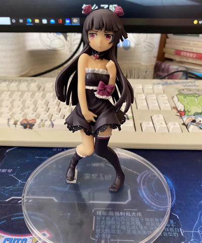 我的妹妹不可能那么可爱 黑色连衣裙黑猫