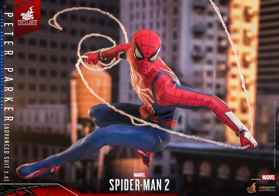 漫威蜘蛛侠2 彼得·帕克 (高级战衣2.0) 珍藏人偶