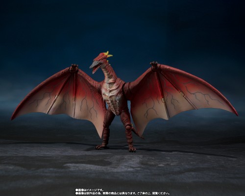 S.H.MonsterArts 哥斯拉大战机械哥斯拉2 机械哥斯拉（1993）+迦楼罗+火焰拉顿 幕张决战版