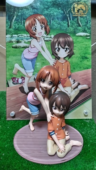 少女与战车 西住美穗 和 西住真穗 10周年纪念