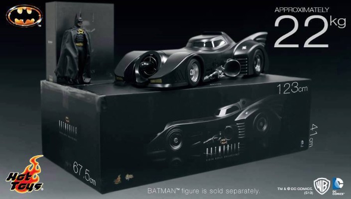 MMS170 蝙蝠侠1989 蝙蝠车 珍藏品
