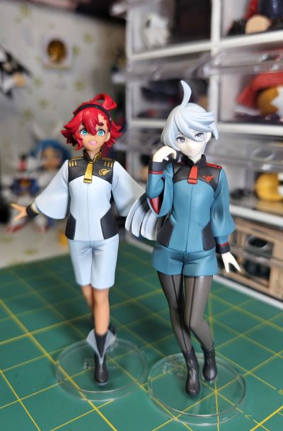 扭蛋肖像 机动战士高达 水星的魔女 斯莱塔+米奥莉奈