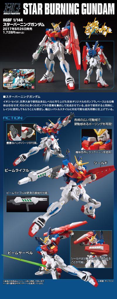 HGBF 1/144 星际燃焰高达