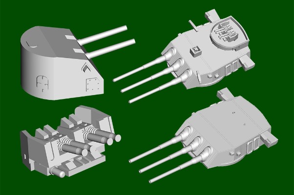 编号：06747 1/700 世界战舰系列 美国“密苏里”号战列舰BB-63