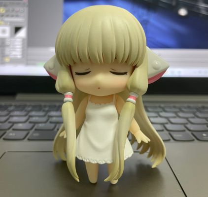 粘土人#2053 人形电脑天使心 小叽