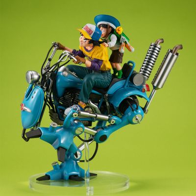 DESKTOP REAL McCOY EX 龙珠Z 孙悟空与悟饭与双足步行机器人