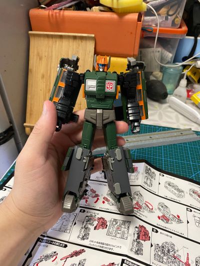 变形金刚大师级 合体系列 MPG-04  列车部队 原野号