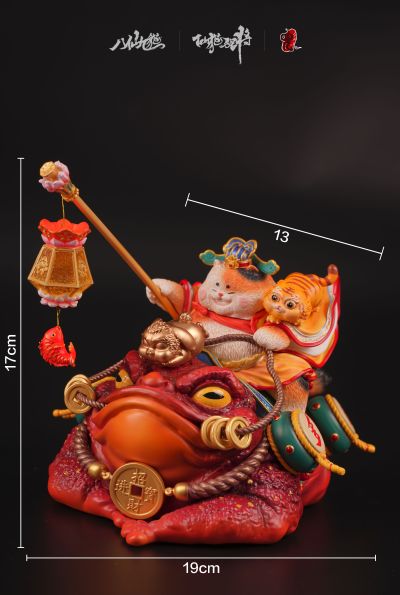 财神猫 多财多亿 雕像